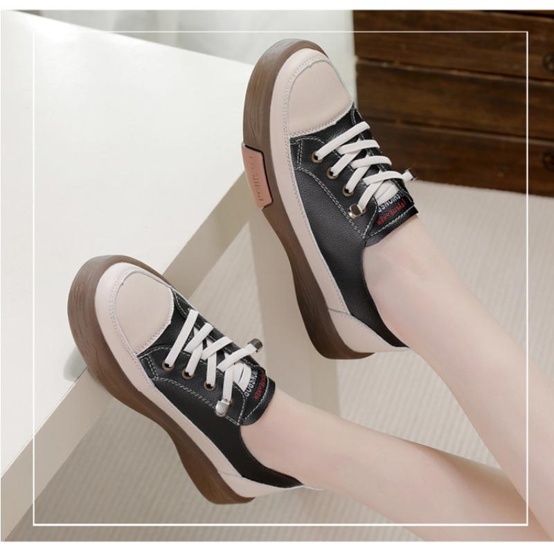 New Women Casual Shoes Flat Breathable White Sneakers Lightweight Shoes Woman Tennis Outdoor Running Shoe Travel Footwear