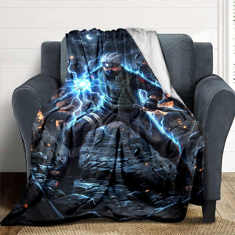 Naruto Blanket Durable Comfort Perfect for Office Office Chair Picnics Four Seasons Multipurpose Stylish Decor Ideal Gift For Birthday Valentine'S Day