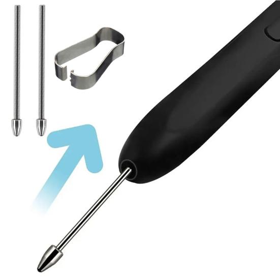 Yousheng 1/2Pcs Stylus Pen Nibs for Galaxy Tab S7/S8/S9/S23 Note 20 Titanium Alloy Phone Tablet Touchscreen Pen Replacement Tips Stylus Pen