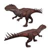 Mattel Jurassic World and Roaring Metriacanthosaurus Dinosaur Figure for Kids 32cm long Ages 4 and up Brown JKL83 Light-Up - Approx. - - -