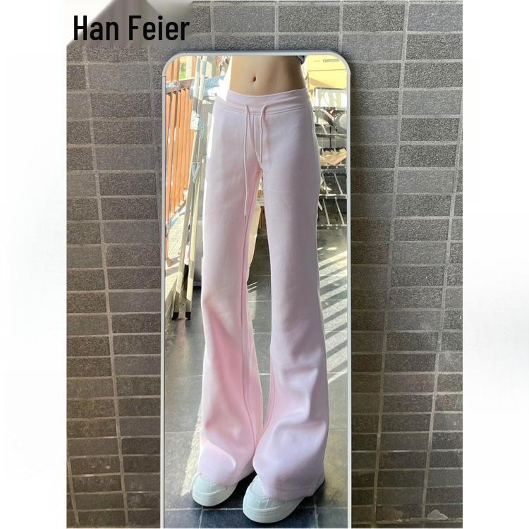 

Spring 2025 High Waist Slimming Petite Micro Flare Pants for Women XL