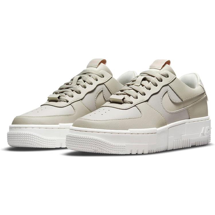 Nike Air Force 1 Low Pixel Stone Bone Summit White Women's CK6649-104
