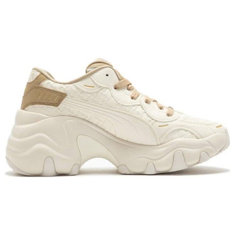 Puma  Pulsar Wedge Deboss - Pristine Women Sneakers Cream Prairie-Tan 396449-01