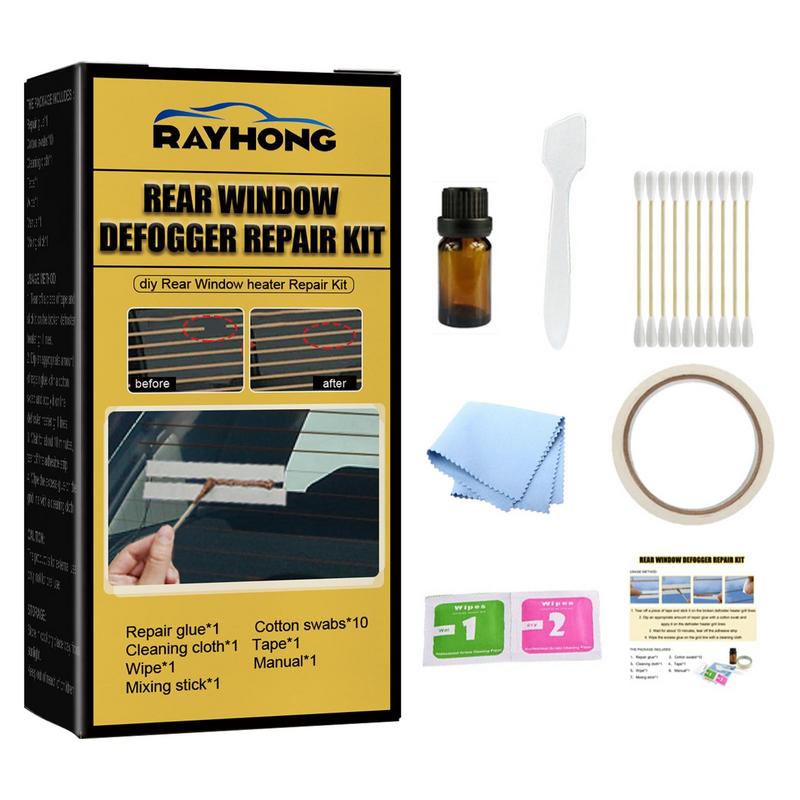 Car Rear Window Defogger Grid Line Repair Kit Car Rear Window Defogger Repair Kit Universal Rear Window Heater for All Cars