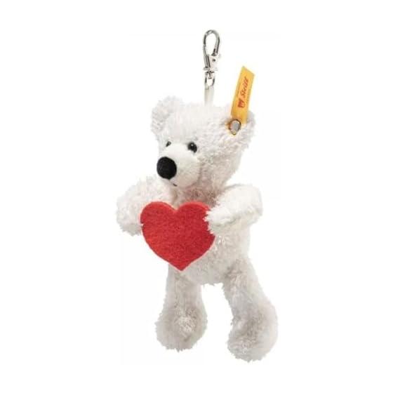 Steiff Soft Key Ring Teddy Bear Lotte Love 12cm 112645