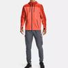 Under Armour ColdGear Colorblock Breathable Training Hooded Jacket Men Outerwear Orange 1320710-830