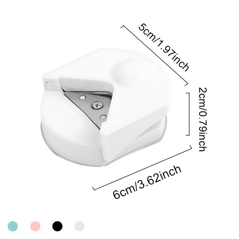 1PC 4mm Radius Corner Rounder Paper Crafts Cardstock DIY 4 Colors Available Home Office School Scrapbooking Stationery Tools ZYF