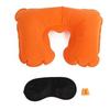 DAXTE Portable Inflatable U-shaped Travel Pillow