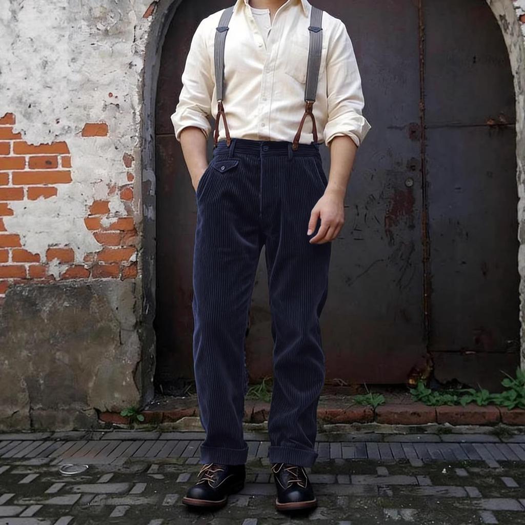 2024 Herren Corduroy Freizeit Anzugjacke für Europa & Amerika