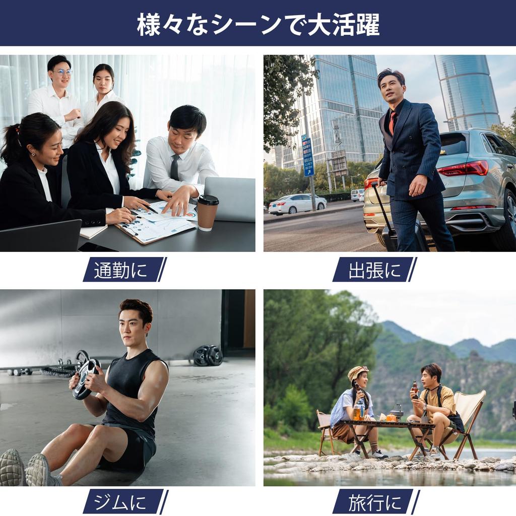 Borsa tote da spalla di grande capacità A4 borsa a spalla per acqua tela per blu navy [RAINSMORE] uomini, borsa, tela, portaoggetti, uomini, idrorepellente, tote,