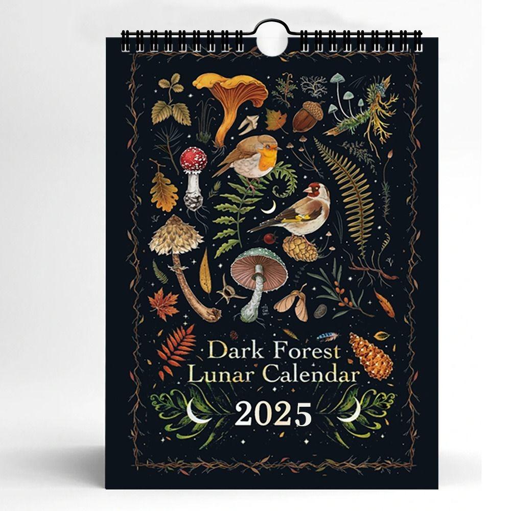 Original Illustrations Cartoon Cat Calendar Medieval Hanging Wall Calendary  Family Office Supplies