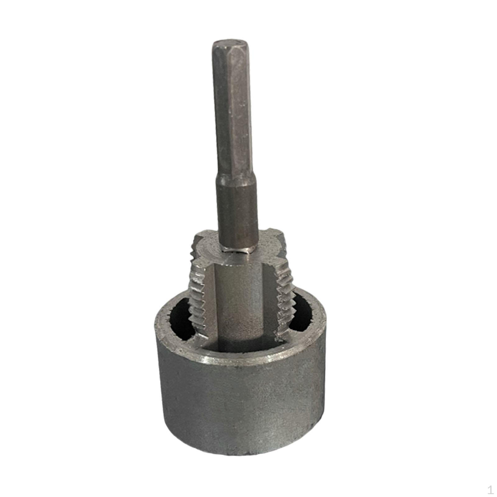 

Труборез для электродрелей, Метизы, Многофункциональный инструмент для нарезания резьбы, Сантехнические инструменты 6 point