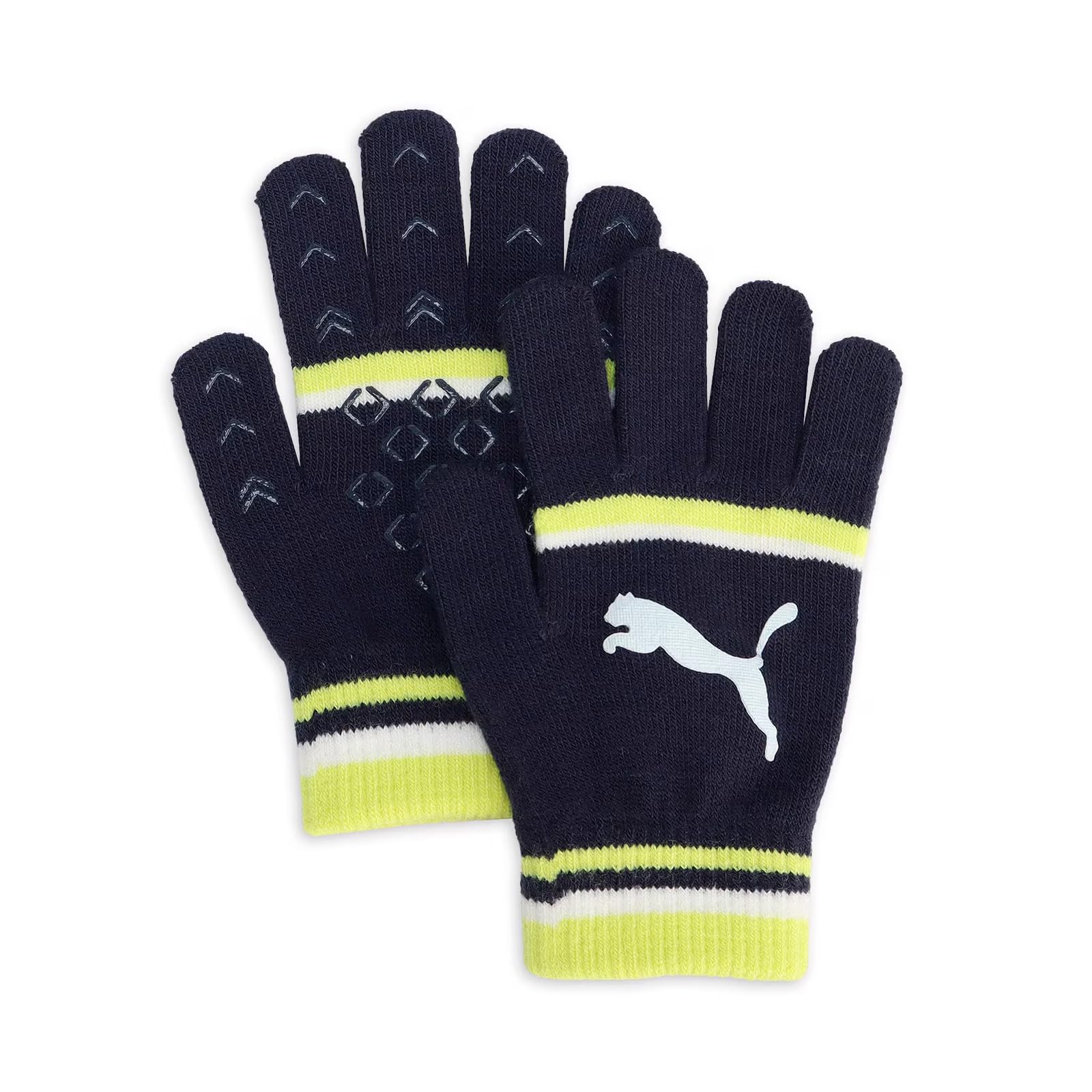 

Training Running Gloves Cat Logo Magic Gloves 041798 24 Color Club Scene M [PUMA] Fall/Winter Navy/Lime (10)