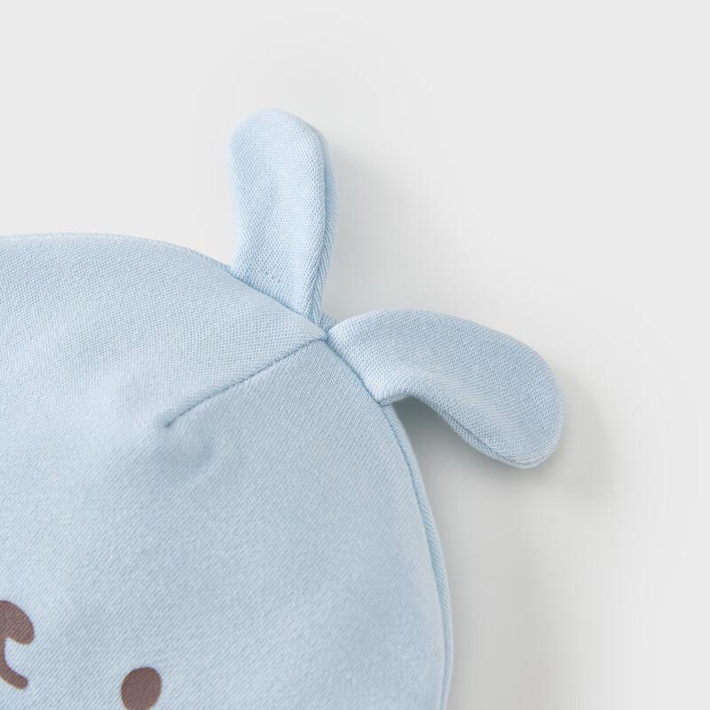 TONGTAI Newborn Baby Double-Layer Breathable Fontanelle Protection Hat