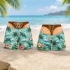 Hot New Hawaii Leopard Pattern Design Men Swim Trunks 3D Print Funny Fake Butt Pattern Beach Shorts Summer Outdoor Personality