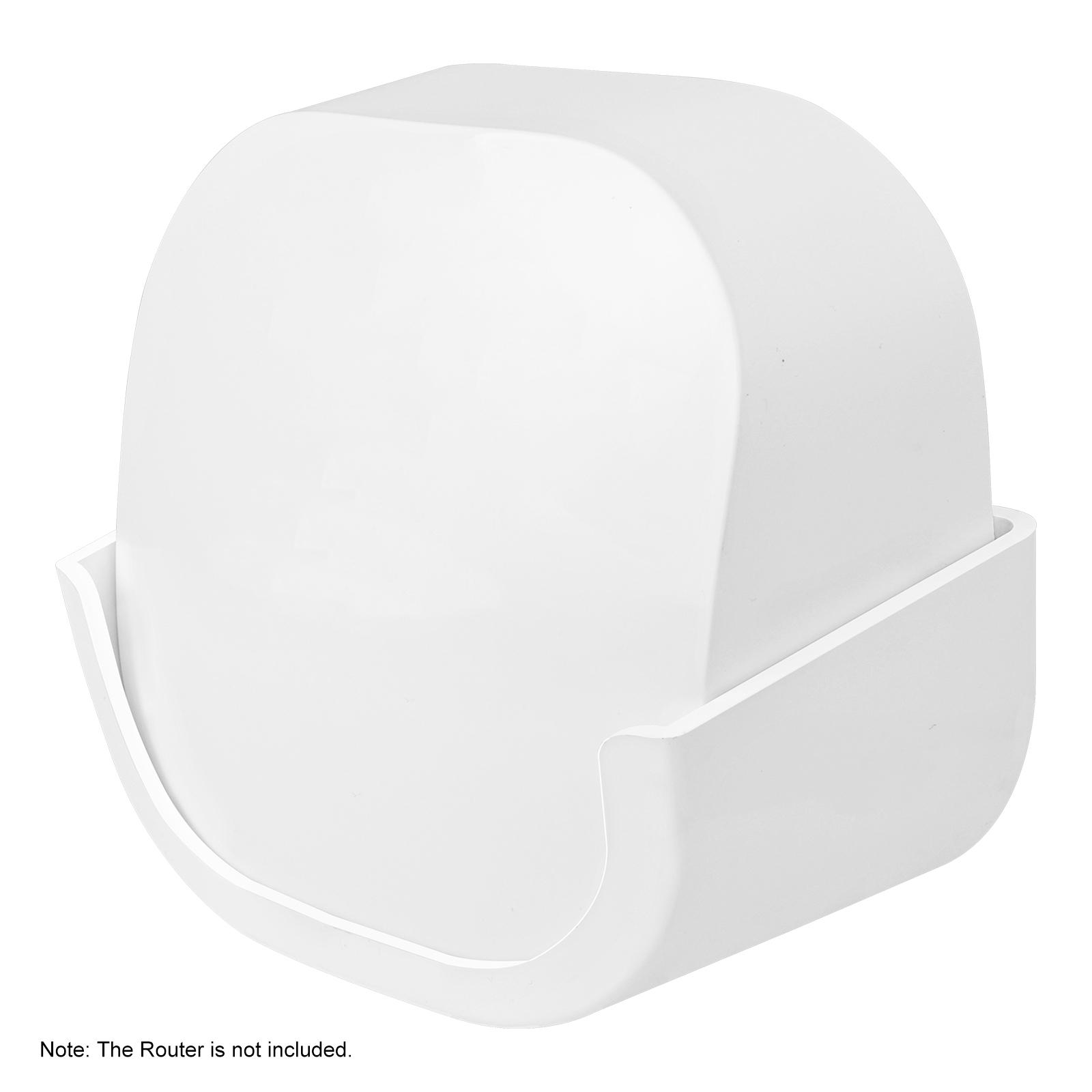 

6 router bracket, wall mount without drilling 6 router wall bracket with industrial adhesive pad, drill- installation, design integratio