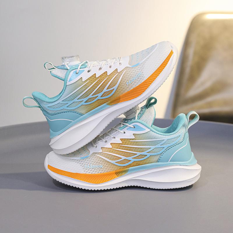 Boys Shoes Mesh Breathable Autumn 2025 New Children's Sports Shoes Physical Education Class Middle School Older Boys Primary School Students