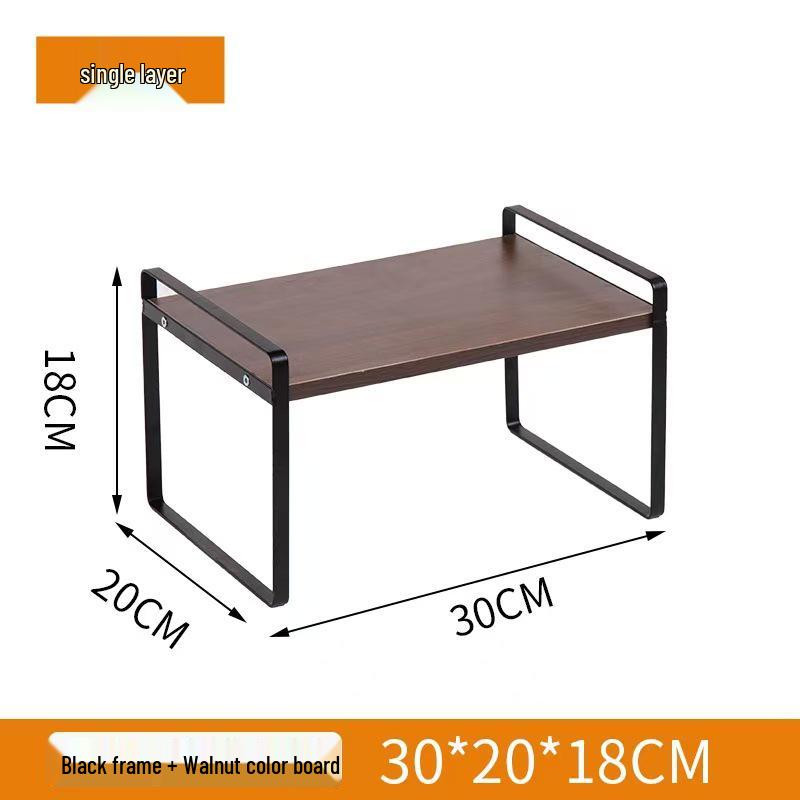 Desktop Bookshelf & Desk Organizer: Multi-Layer Tiered Shelf for Dorms, Offices, & Cosmetics