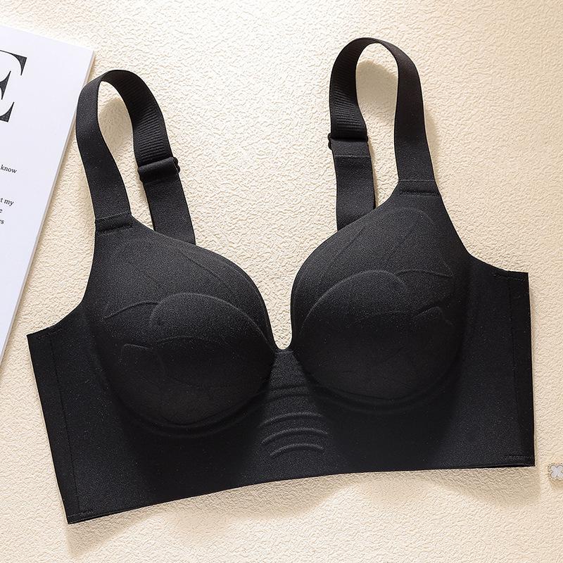 Plus Size Seamless Uplift Bra for Women - Comfortable Support & Slimming Effect