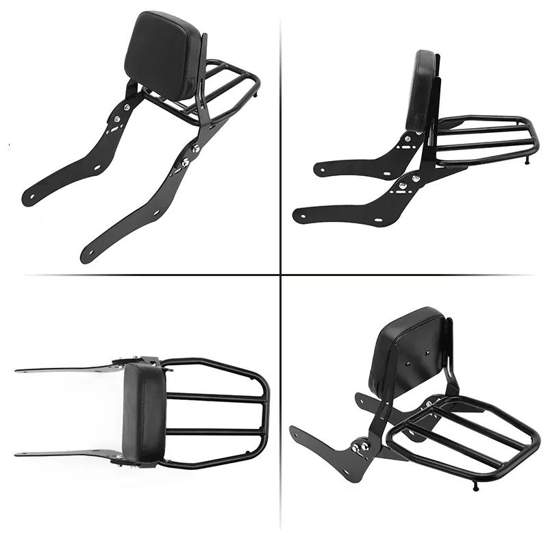 Motorcycle Rear Sissy Bar Backrest For Honda Rebel CMX 300 500 CMX500 CMX300 2017-2023 Detachable Passenger Luggage Rack