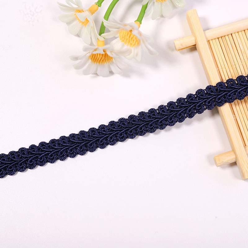 

40 Yards Braided Lace Wedding Decoration Fabric Curve Lace Trim Ribbon DIY Craft Sewing Accessories Centipede Lace Wholesale 40 Yards