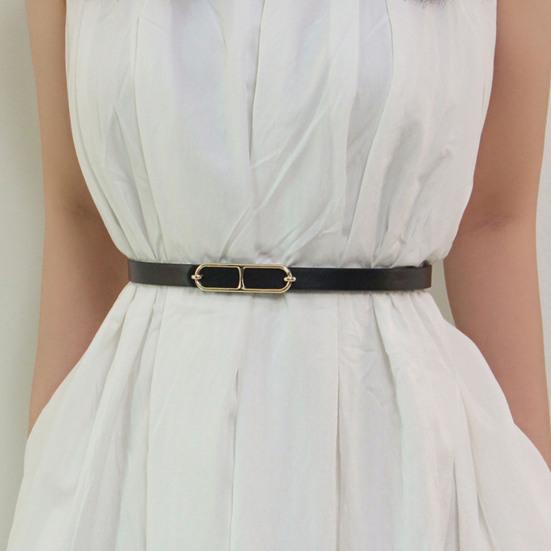 Women Belt Multi Holes Design Adjustable Length Imitation Leather Belt Dress Shirt Jeans Waistband Fashion Accessories