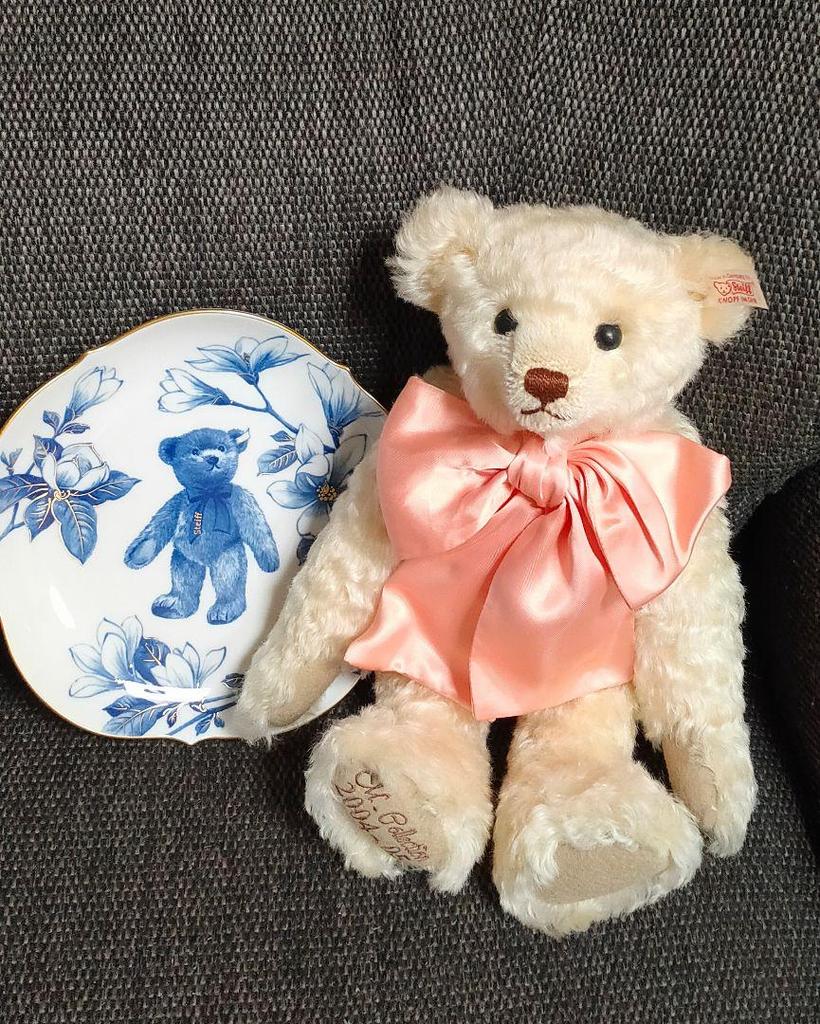 [USED] Steiff Steiff Teddy Bear Meissen Plate