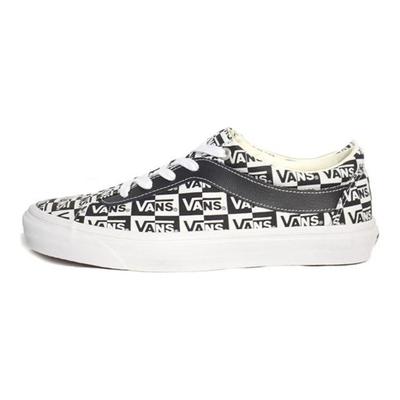 Bold Ni Logo Checkerboard Unisex Sneakers Black True-White VN0A5DYA9HG