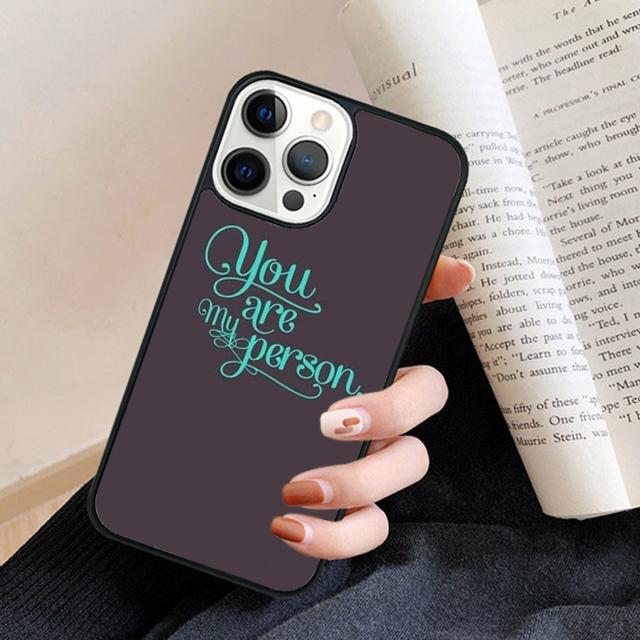 American TV Greys Anatomy Nurse doctor Phone Case Back Cover for IPhone 18 17 Air 16 15 14 13 11 12 Pro Max Plus