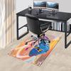 K-pop Ethereal Fantasy Office Chair Mat: Magical Tiger Design for Home Decor, Office Carpet Gift Suitable for Bedroom, Living Room