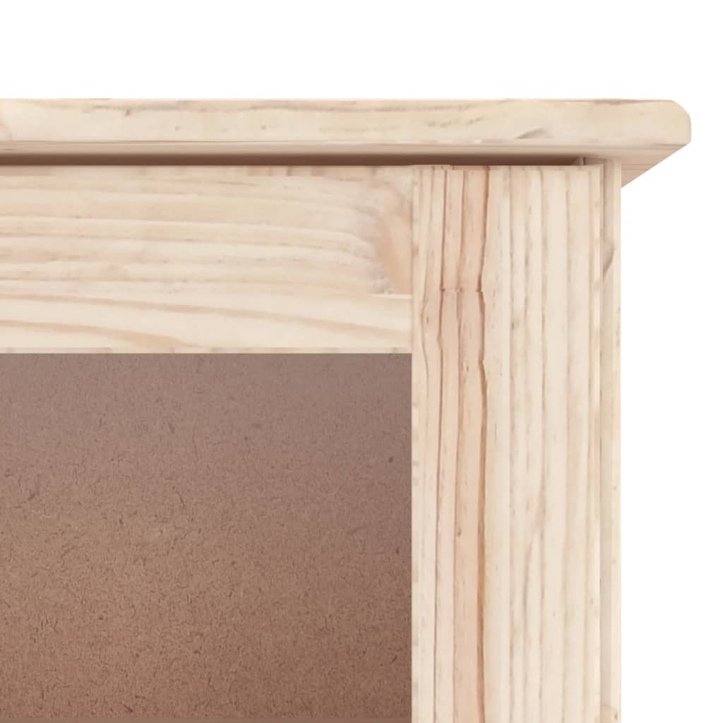 Highboard ALTA 77x35x188 cm Solid Pine Wood