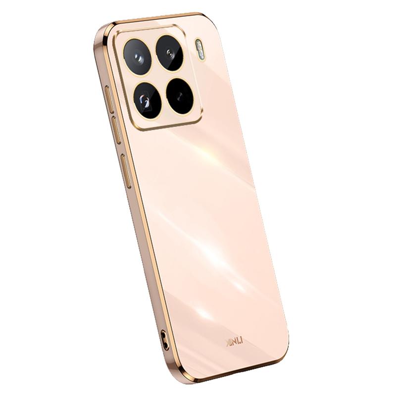 XINLI For Xiaomi 15 Pro Case TPU Phone Cover with Electroplating Frame