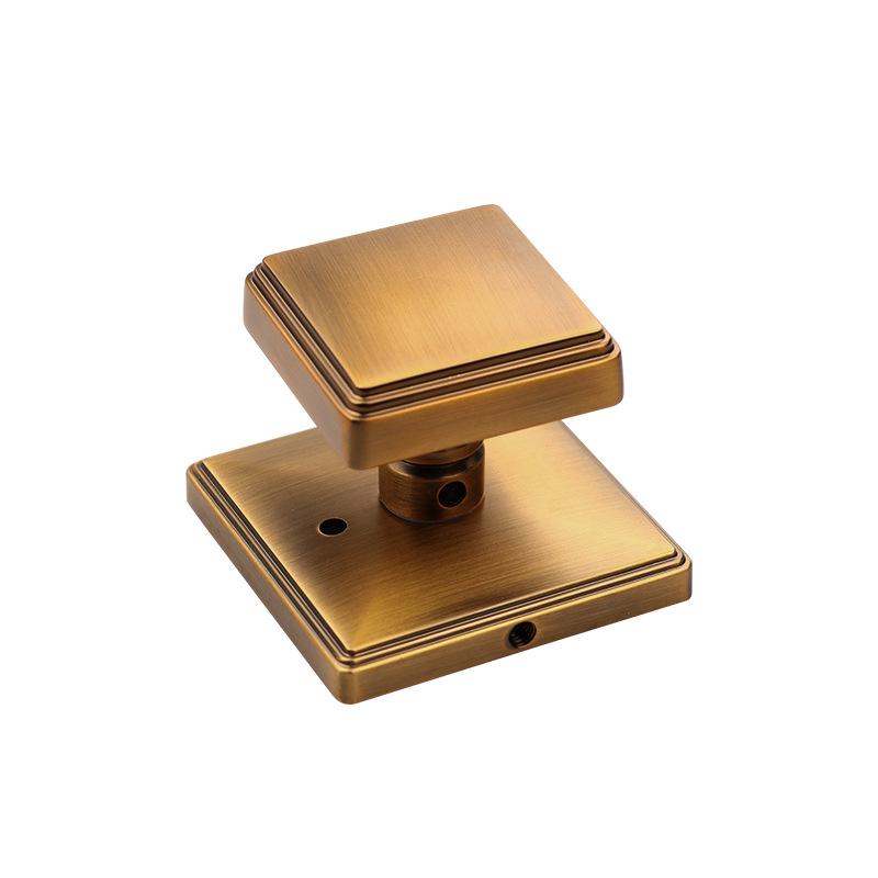 

Retro American Square Handle Interior Door Lock with Child Safety