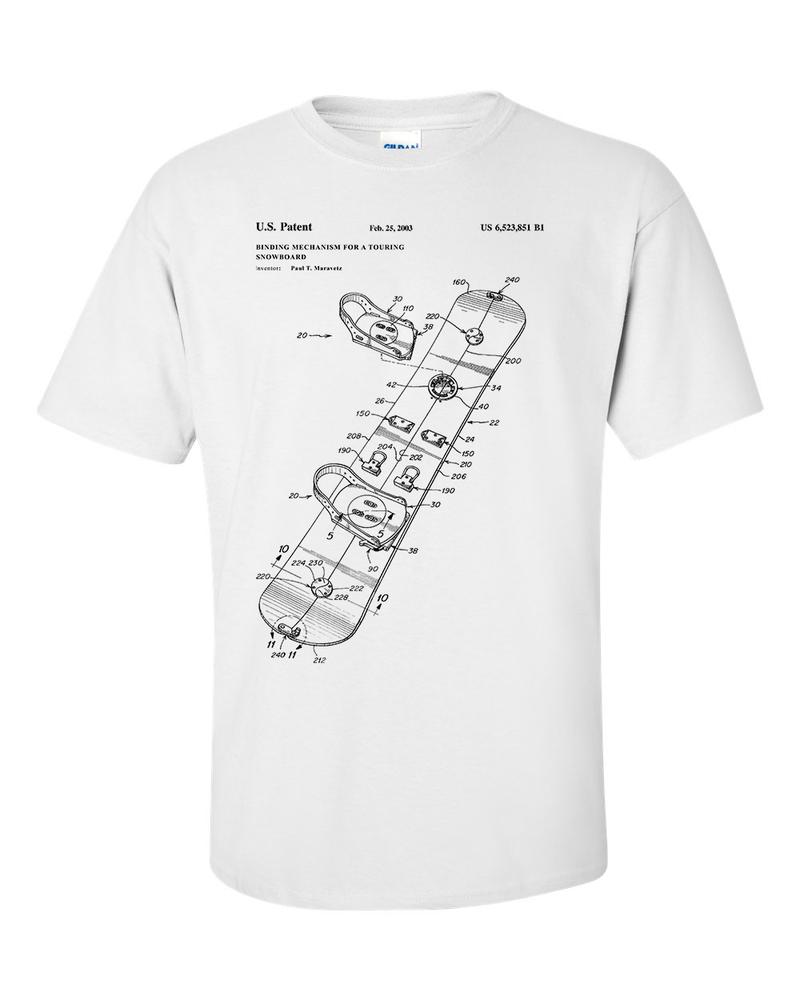 Snooard Binding Patent TShirt Snooarder Shirt 2XL