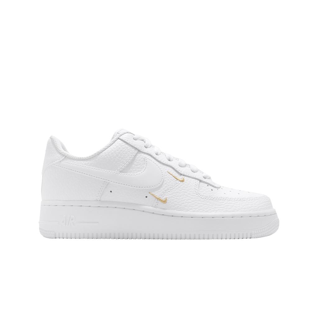 (w) Nike Air Force 1 '07 Essential White Metallic Gold