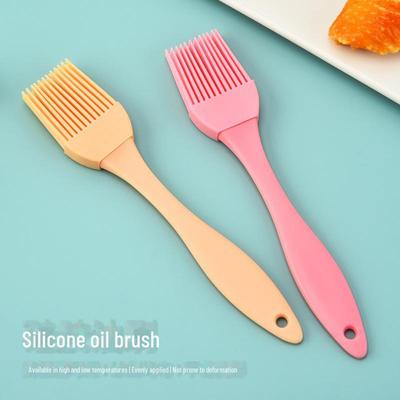 Silicone Oil Brush Set: Kitchen Cooking & Baking Tools, Heat Resistant Pancake Brush, Grill Brush, Food Grade Silicone Brush.
