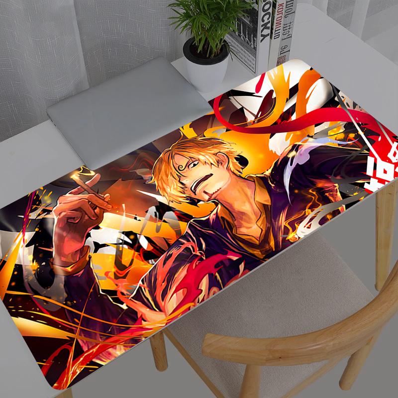 Large Gaming Mouse Pad One Piece Anime durable new PC Computer Gamer Desk Mat For CS GO LOL XXL Laptop Kawaii Mousepad