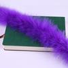 Encrypted Colored Turkey Feather Strips for DIY Decorations & Stage Costumes