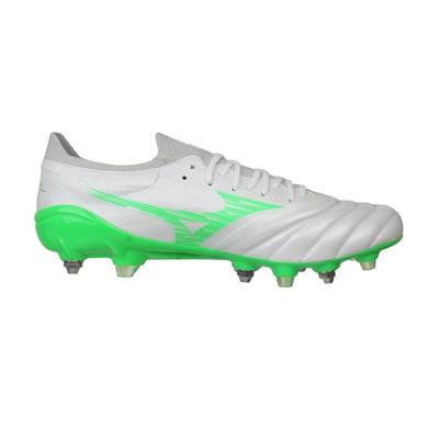 Football Shoes White and Green Size 42 Morelia Neo IV Beta Elite Mix SG