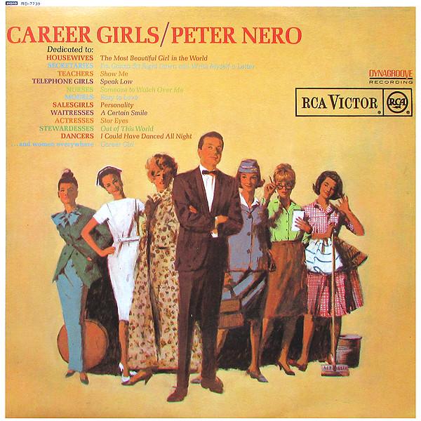 

LP Record PETER NERO Career Girls RD7739 RCA Victor 1965 UK Jazz Used