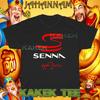 New Shirt Ayrton Senna Logo American T Shirt Funny Size S To 5XL