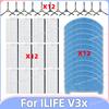 Fit For ILIFE V3x / Polaris Polaris PVCR Polaris PVCR 6003 / PVCRDC 6004 Vacuum Parts Side Brush Filter Mop Cloth Accessories