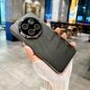 For Huawei Mate 70 Pro Plus Case PU Leather Luxury Gold Filigree Silver Brocade Phone Cover with Reinforced Camera Lens Guard