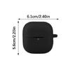 Protective Case for FreeClip 2 Earphone Dustproof Protector Sleeve Scratch Resistant with Mountaineering Buckle