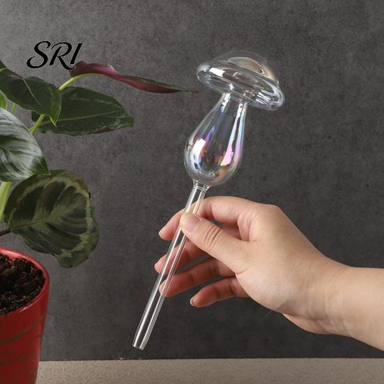 Dekorative Pflanzenbewässerung Blume Hohes Borosilikatglas Automatische Bewässerung Innenkugeln für Topfpflanzen Balkon Garten Orchideen Handgeblasen
