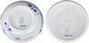 Royal Copenhagen Blue Palmette Bowl with Wedding Product Number 1017414 [Officially Imported] Lid, Gift, Approx. 11.5cm Diameter,