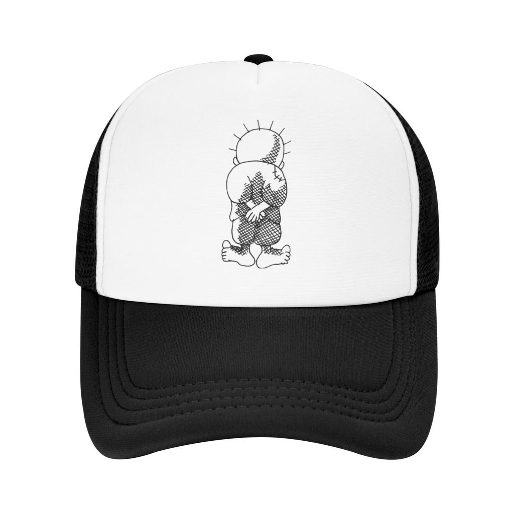 Hanthala From Palestine Palestinian People Mesh Baseball Cap Sport Trucker Worker Cap Dad Hat Breathable Summer Trucker Cap