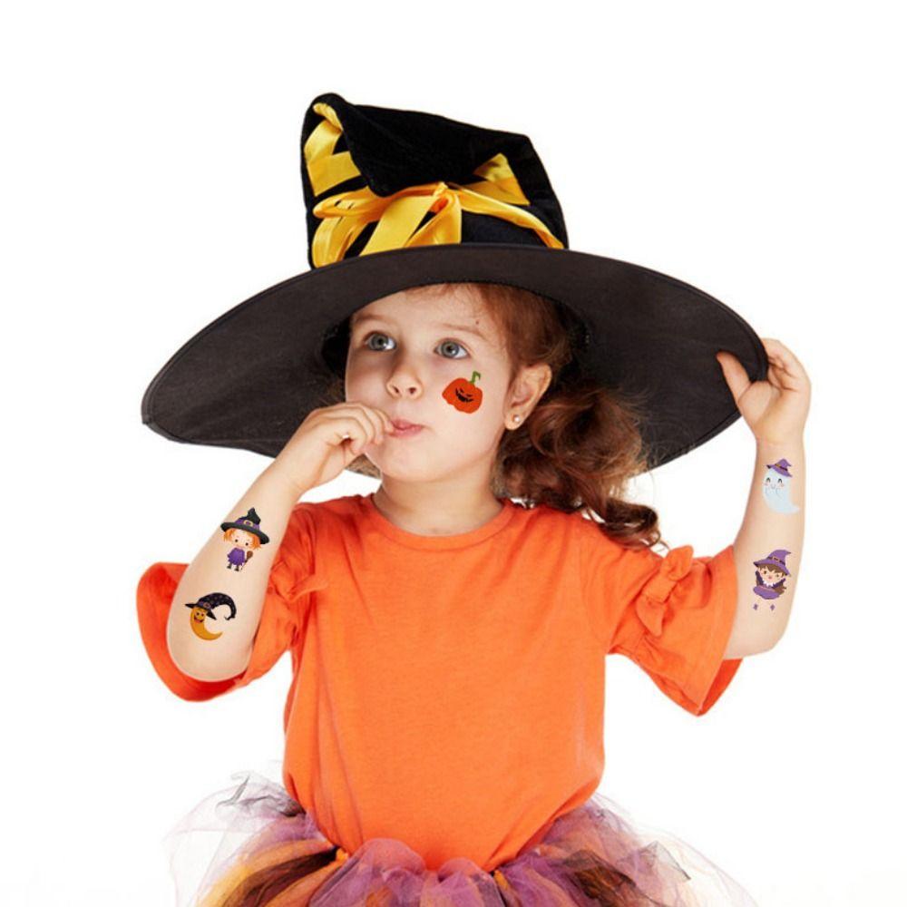 Face Patch Tattoo Stickers Spider Scar Scar Spider Design Halloween Body Art Stickers  Men