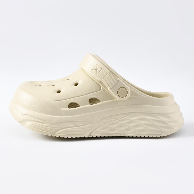 Summer hole shoes men's non-slip beach outdoor thick-soled bag head fashion versatile manufacturer