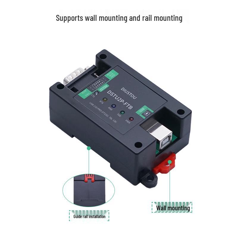 Industrial USB To RS232 Serial Port Module